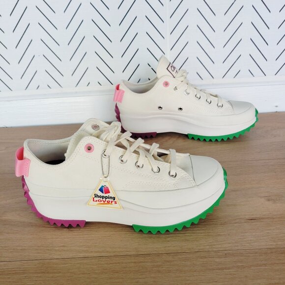 ⭐Converse Run Star Hike Ox Platform Men's Shoes Sz 5 Color Pop Sneaker A14271C⭐ - Picture 2 of 10